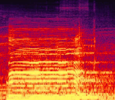 Спектрограмма сирены из фильма